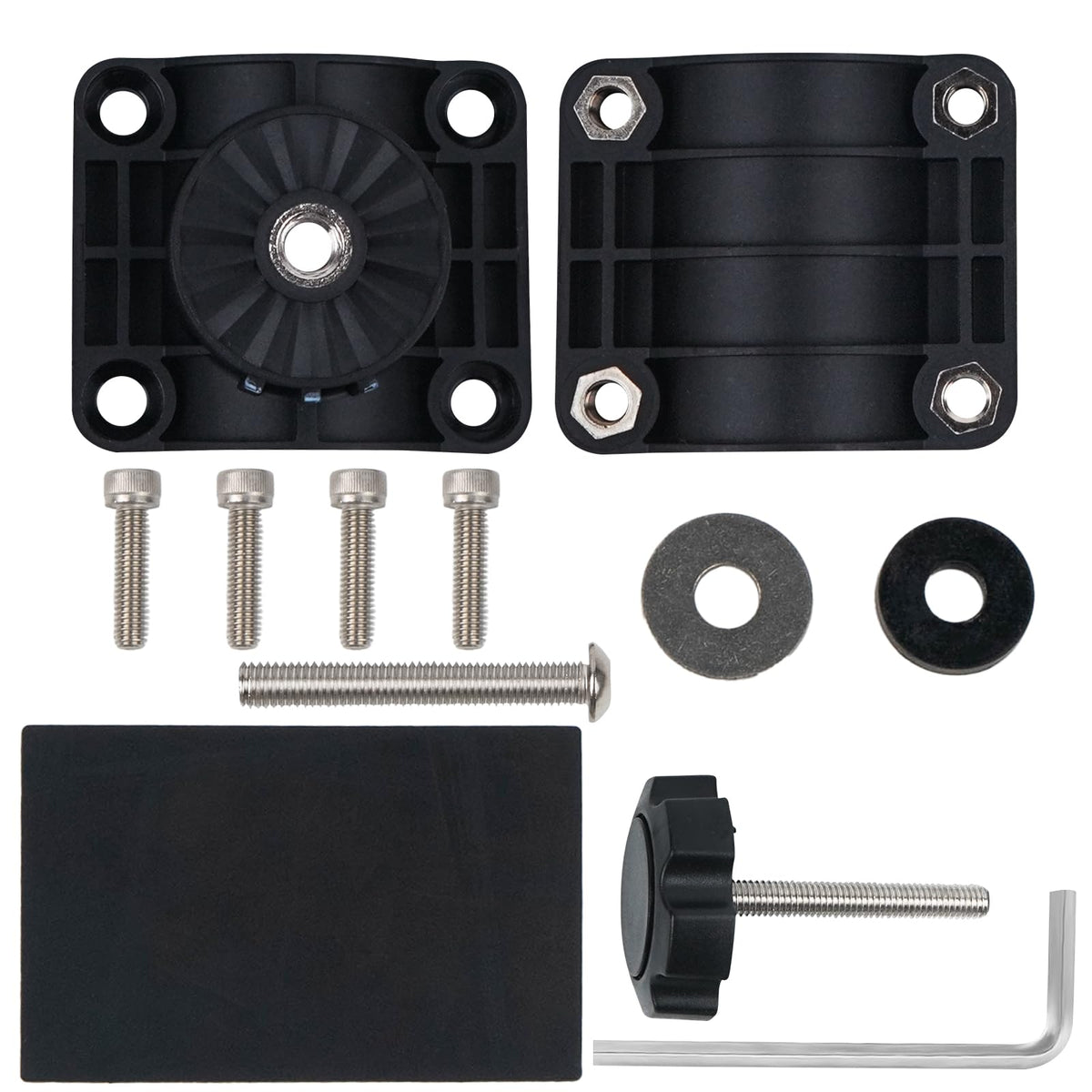 Lrichy 0-degree LVS34 pole mount for ice fishing offers an optimal viewing angle.