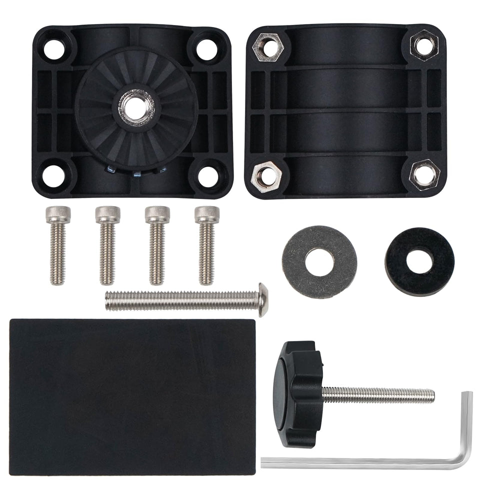 Lrichy 0-degree LVS34 pole mount for ice fishing offers an optimal viewing angle.
