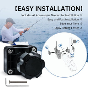 Lrichy easy-installation kit includes all necessary hardware.