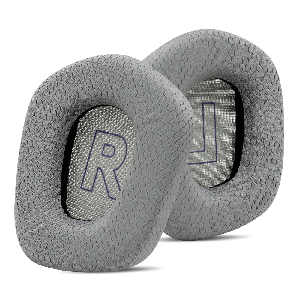 LRZMOLS compatibility graphic confirms fit with Logitech G535 gray cushions.