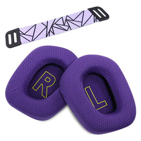 LRZMOLS earpads for Logitech G335/G535 with installation back loop detailed view
