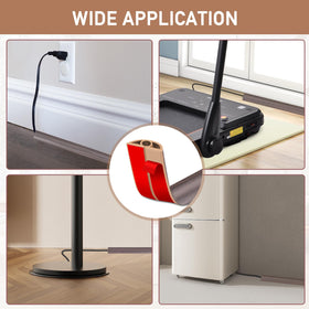 LSGCQ durable PVC floor cord cover; protects cables from wear and heavy traffic.