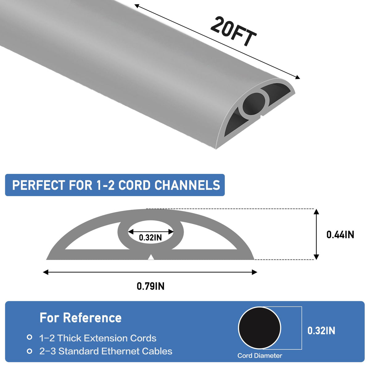 LSGCQ PVC channel demonstrates easy cable routing for organized spaces