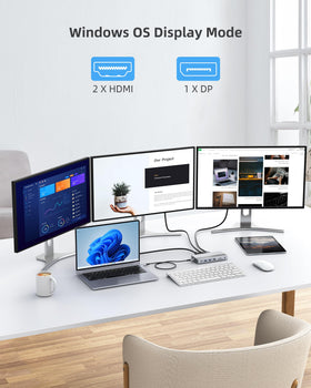 LSIKMC on a modern desk in use conveying tidy workspace and versatility