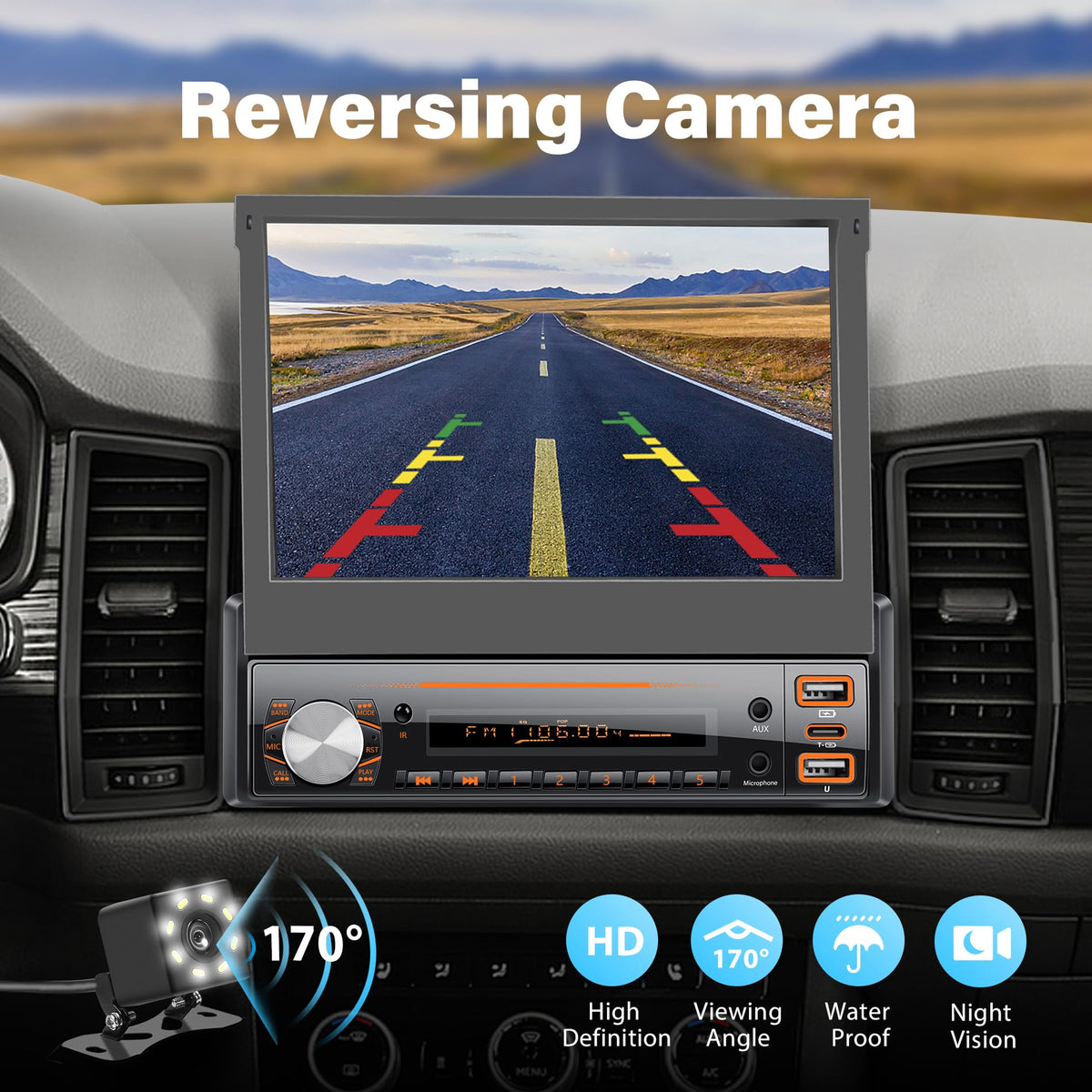 LSLYA mirror link connectivity mirrors your phone screen for easier control.