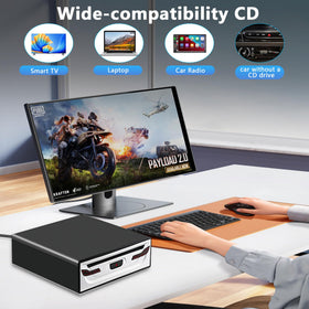 LSLYA playing a CD on MacBook Pro indicating cross-platform compatibility