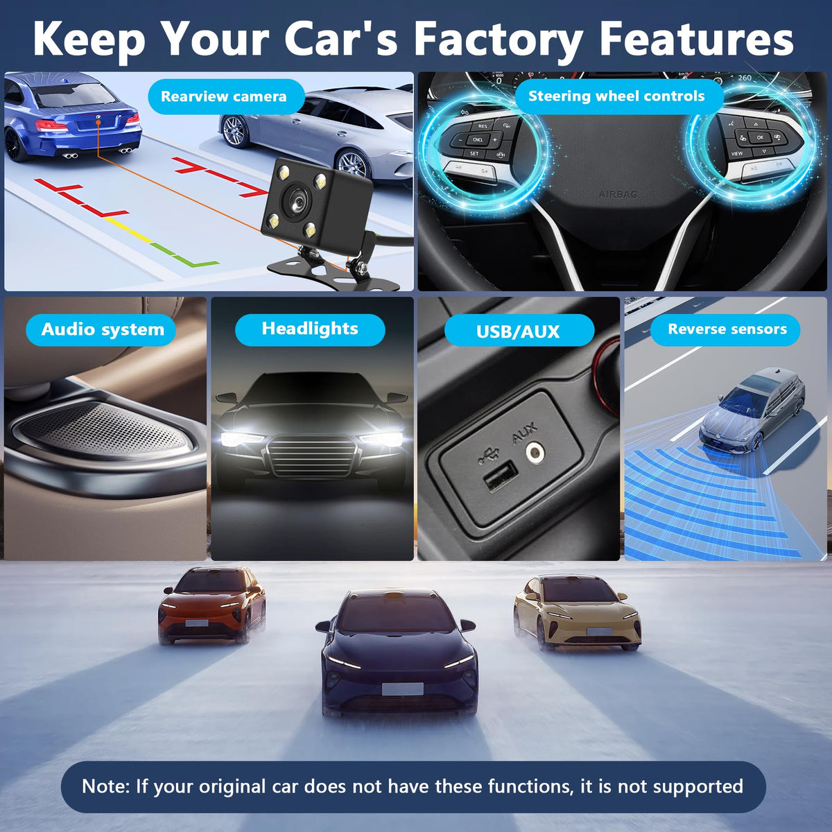 LSLYA paired with steering-wheel controls for safer hands-on use