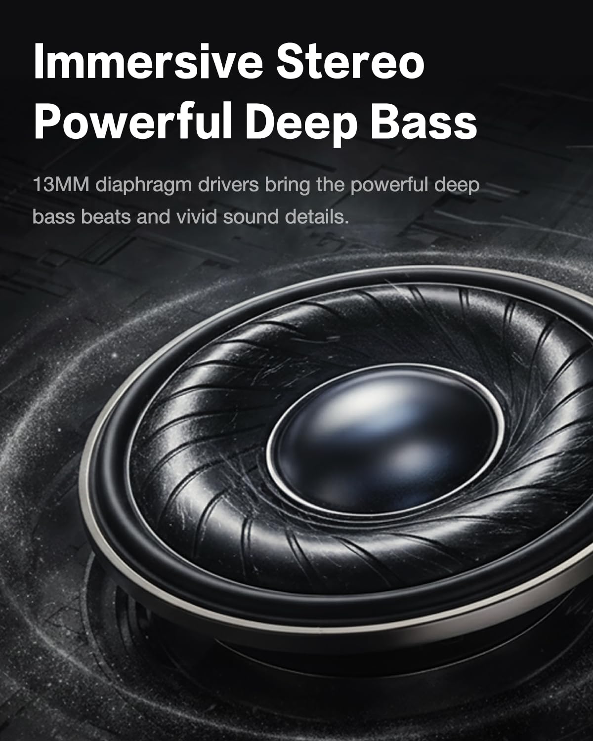 Lsolrophon O3 13mm driver delivers rich bass and clear treble.