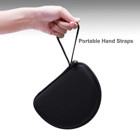 LTGEM tight shot of 360-degree zipper and hand strap for secure transport