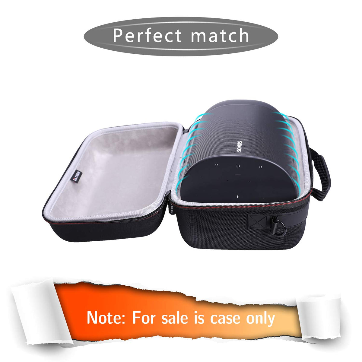 LTGEM accessories pocket with cable offering neat organized storage