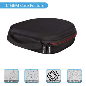 LTGEM Beoplay case 360-degree zip for easy access to headphones