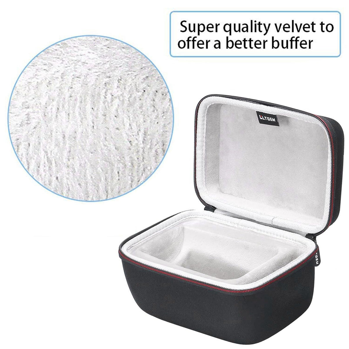 LTGEM Bose SoundLink Revolve case with shockproof protection against bumps and splashes
