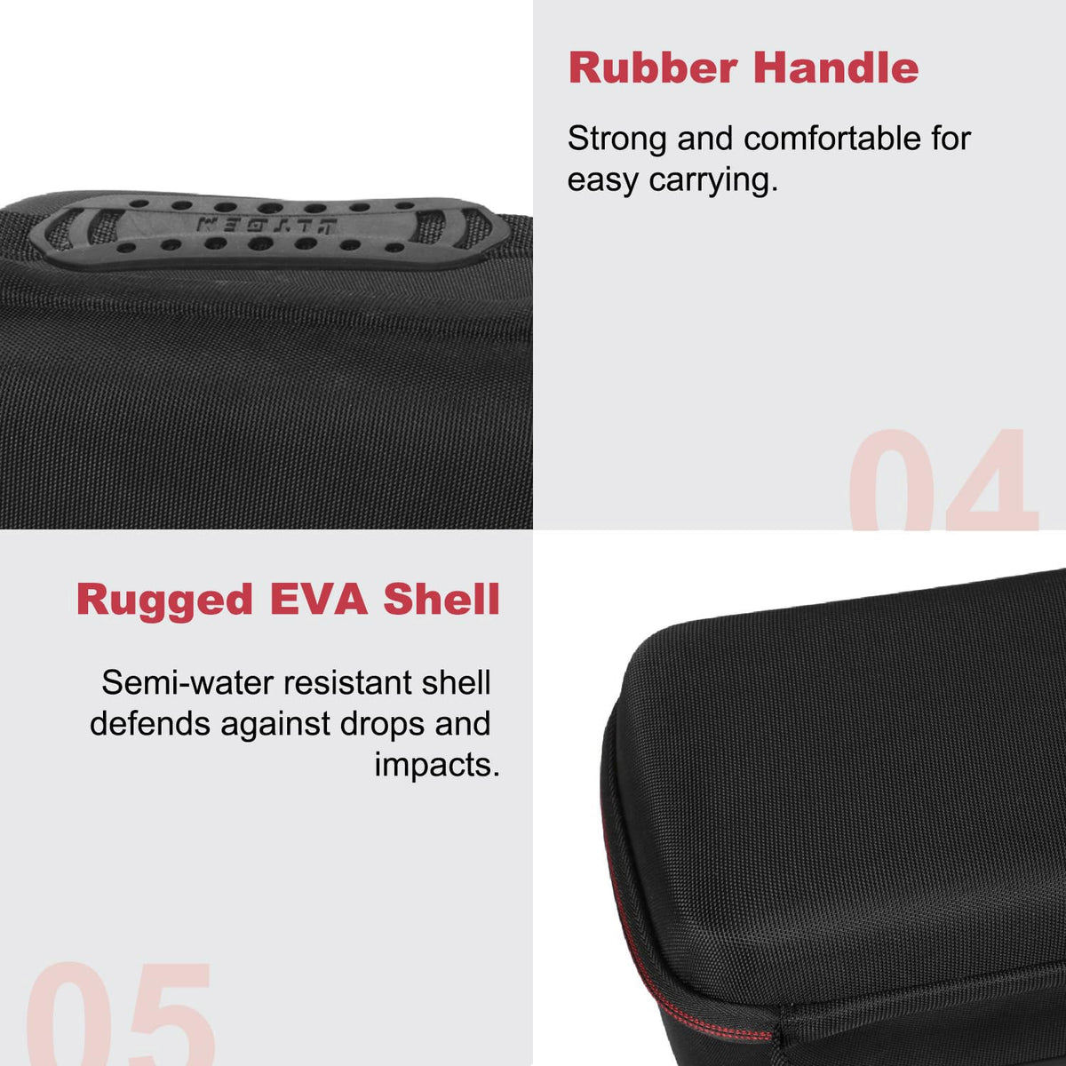 LTGEM Bose SoundLink Revolve soft-lining prevents scratches during storage