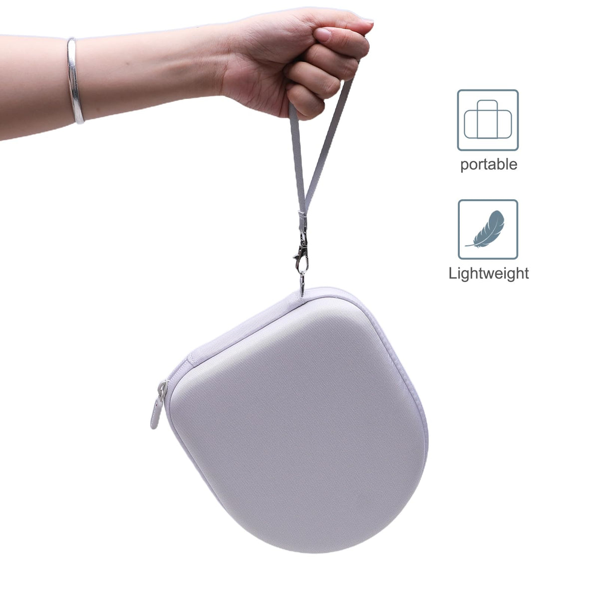 LTGEM 360-degree zipper offers easy access when grabbing your headphones