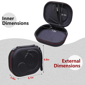 LTGEM case EVA material close-up illustrating shockproof protection.