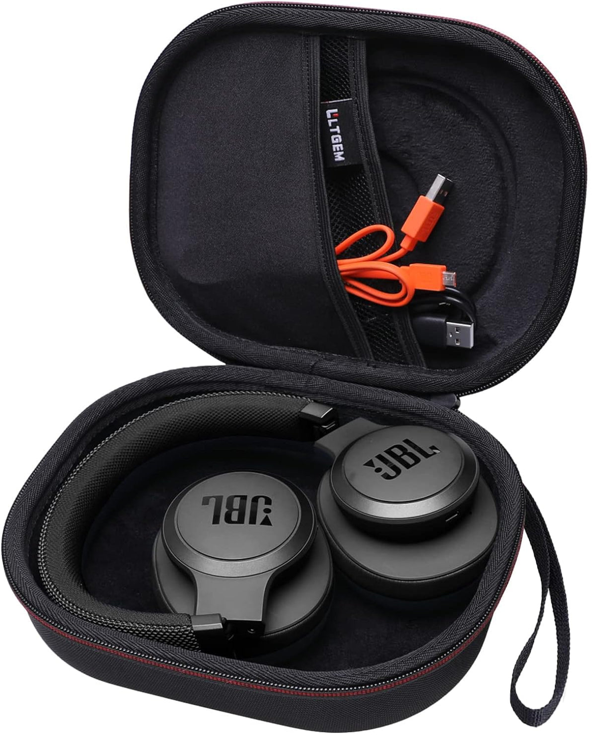 LTGEM case for JBL Tune 770NC exterior view with protective shell for travel.