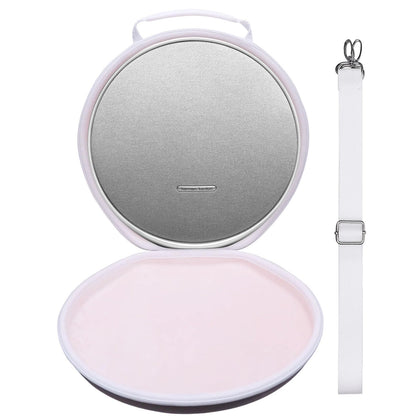 LTGEM case front view showing cloud pink shell and secure protection