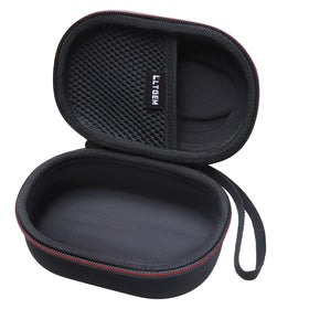 LTGEM JBL Clip 5 case rugged zipper for easy access and secure closure.
