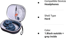 LTGEM JBL headphones case ready to protect JBL gear.