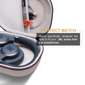 LTGEM JBL Tune JR 470NC case with side strap for portable carrying