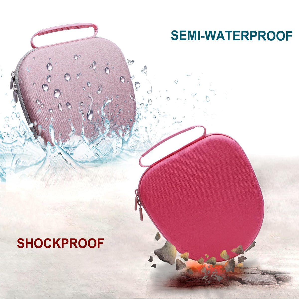 LTGEM EVA hard case offers semi-waterproof, durable protection.