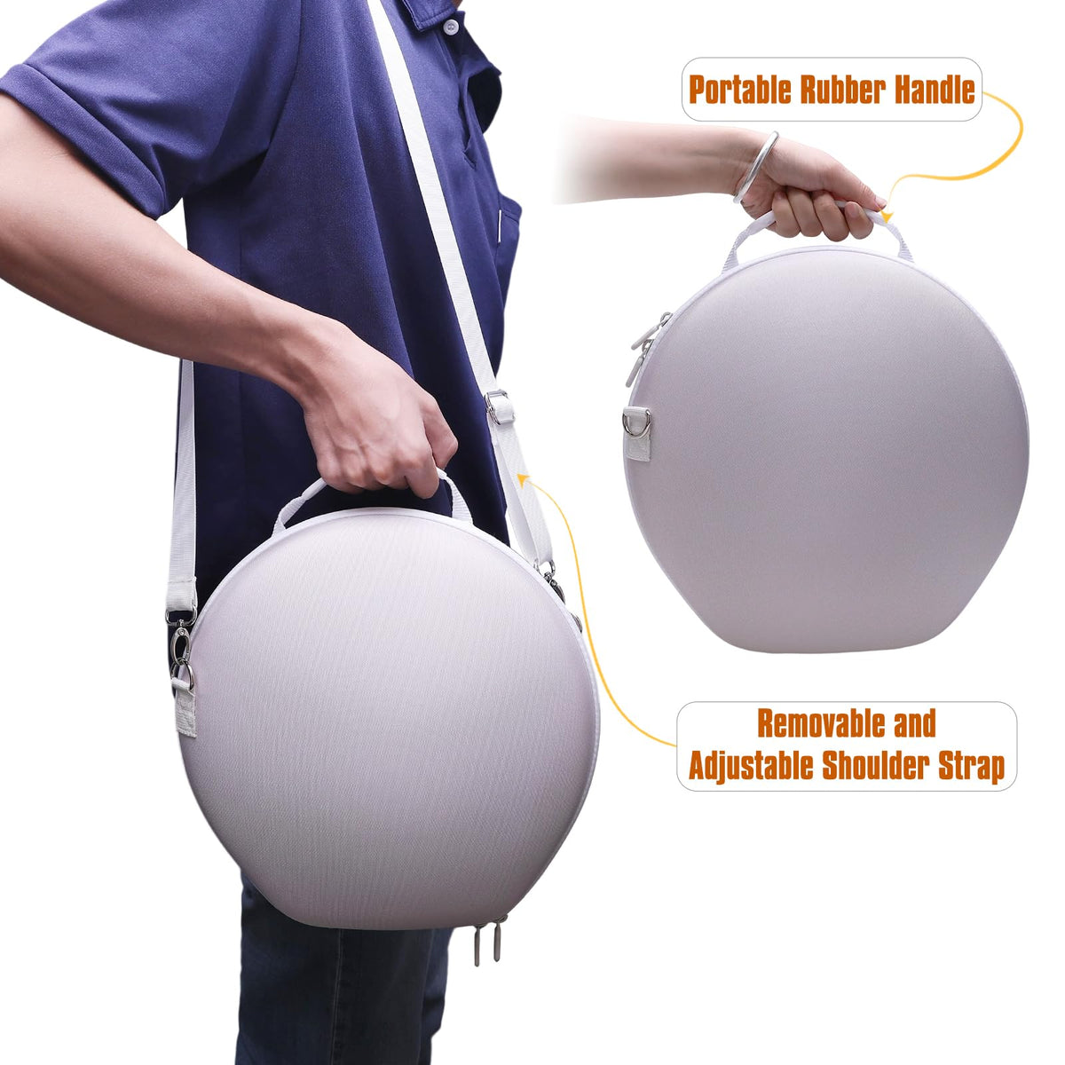 LTGEM side profile highlighting molded EVA shell for impact resistance