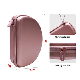LTGEM case side showing 360-degree zipper and sturdy hand strap benefit