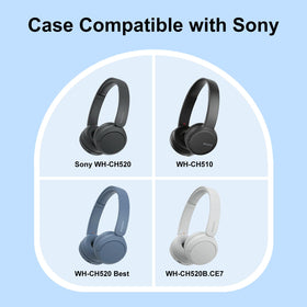 Case placement in bag demonstrates practical headphone protection during travel