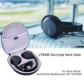 LTGEM case opened to reveal inner mesh pocket for accessories