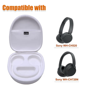 LTGEM case for Sony WH-CH520 fit protects headphones on the go.