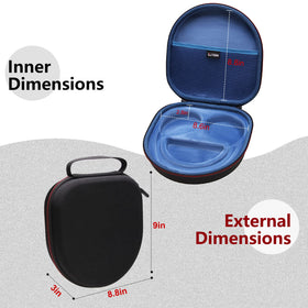 LTGEM case for Sony WH-CH710N durable shell guards against shocks during travel.