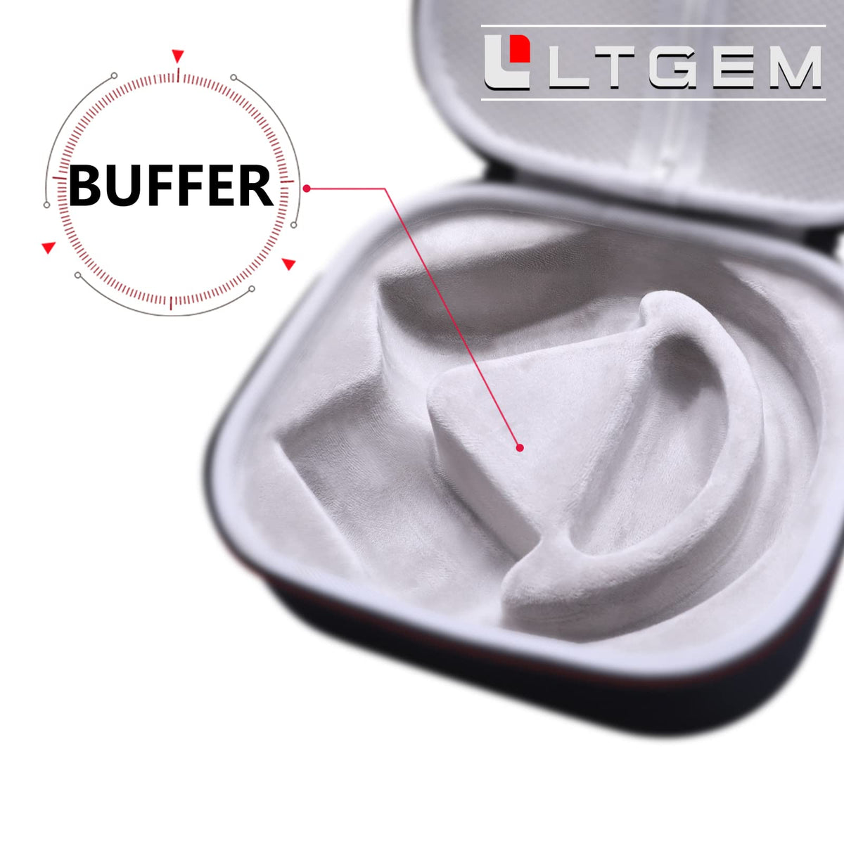 LTGEM case designed to fit Gen 3 and Gen 2 MAX Turtle Beach headsets