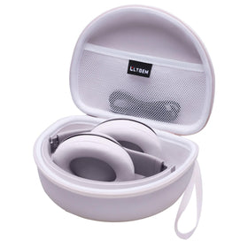 L LTGEM cloud pink headphone case protects Beats Studio Pro on the go