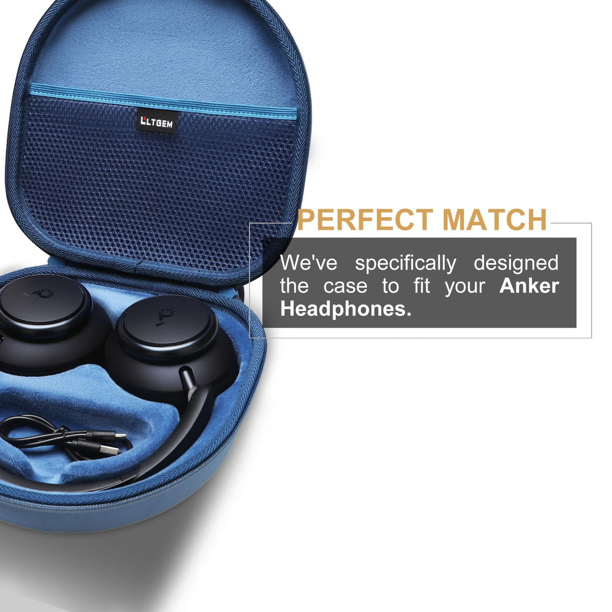 LTGEM durable EVA material offers reliable shock protection for daily use
