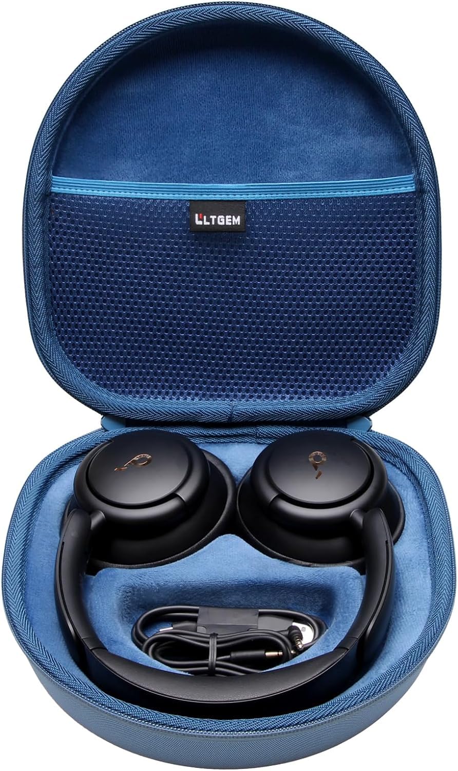 LTGEM hard case Space Q45 fit protects headphones on the go