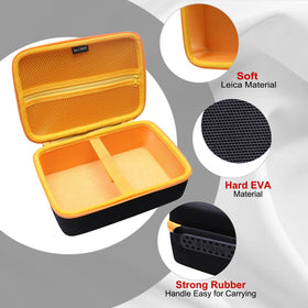 LTGEM hard EVA material offers semi-waterproof and shock protection.