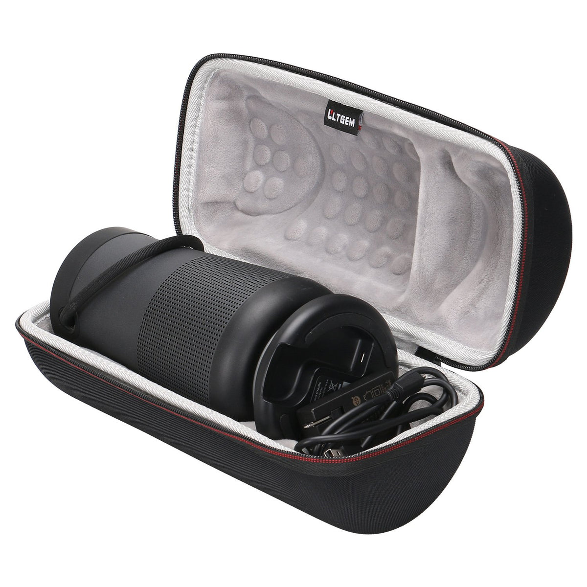 LTGEM hard EVA shell shows durable protection for the Bose Revolve Plus.