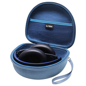 L LTGEM Beats Studio Pro blue case protects headphones during travel