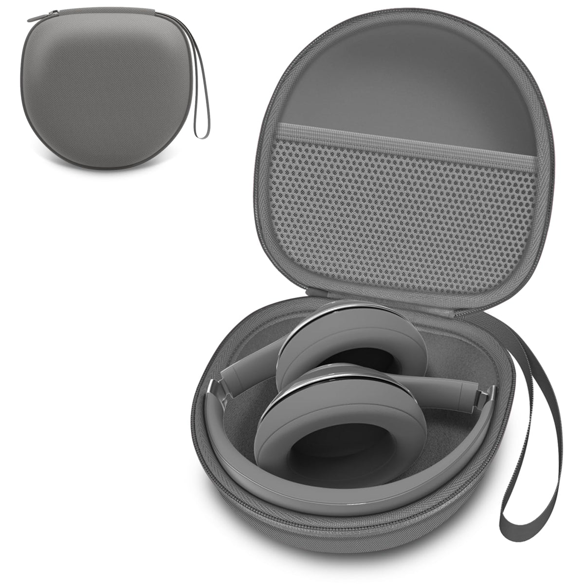 L LTGEM headphone case for BERIBES fit keeps headphones secure during travel
