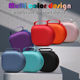 LTGEM green headphone case with rugged, durable shell protecting gear on the go.