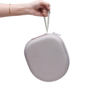 L LTGEM headphone case features a convenient hand strap for portability
