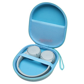LTGEM headphone case inner-belt stabilizes headphones during movement