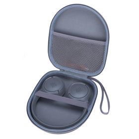 L LTGEM interior belt keeps headphones secure during travel.