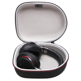 LTGEM headphone case with outer dimensions for a precise fit during travel