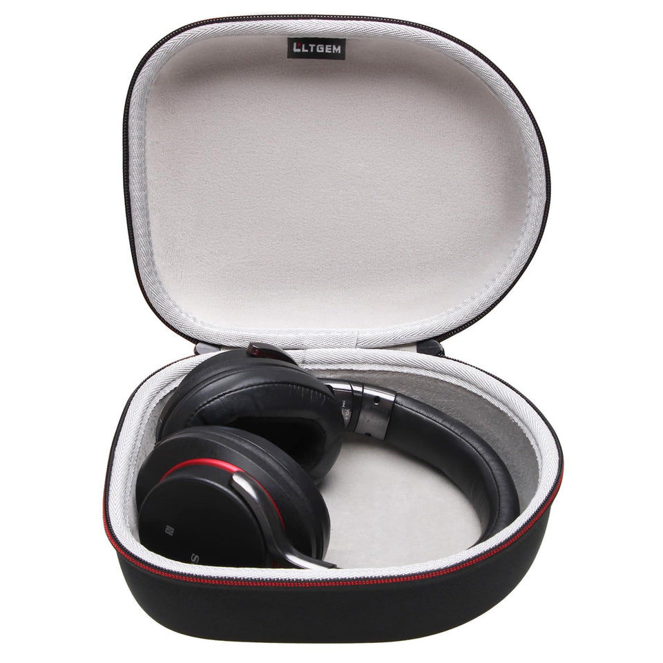 LTGEM headphone case with outer dimensions for a precise fit during travel