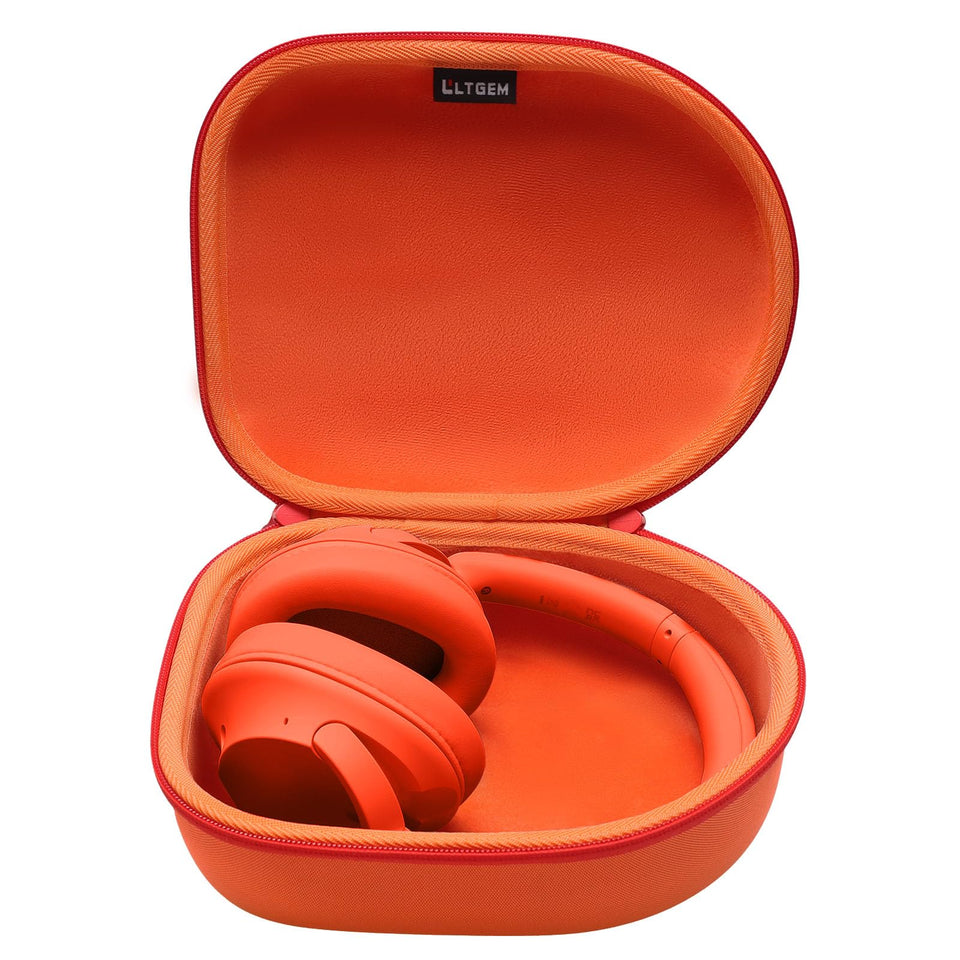 L LTGEM headphones case – perfect-fit design protects headphones during travel.