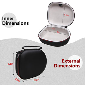 LTGEM case fits Soundcore Life Q20i for safe storage.