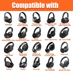 L LTGEM headphone case TOZO HT2 fit, keeps accessories organized.