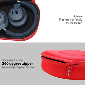 LTGEM JBL case interior mesh pocket stores accessories