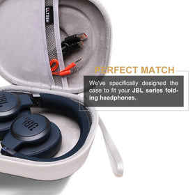 LTGEM JBL case interior pocket keeps cables organized